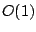 $O(1)$