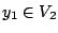 $y_1 \in V_2$