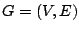 $G=(V,E)$