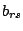 $b_{rs}$