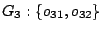 $G_3: \{o_{31},o_{32}\}$